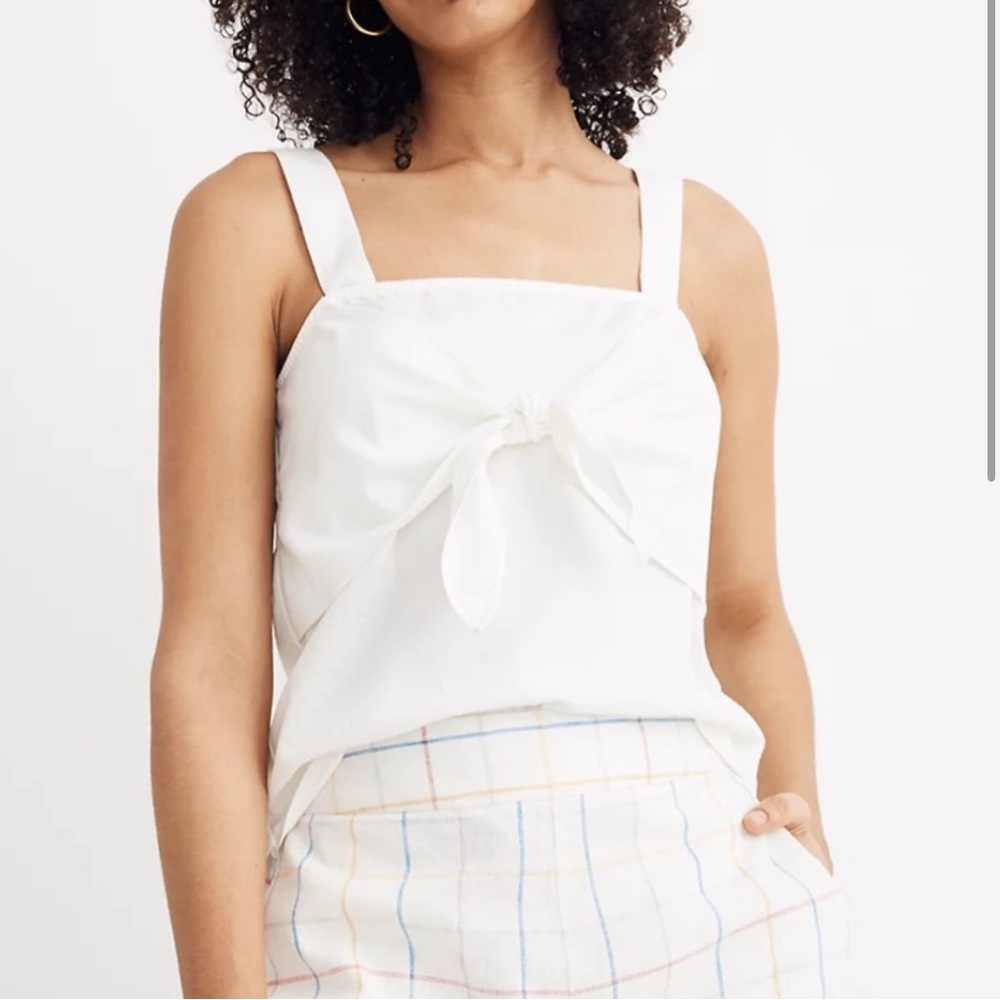 Madewell Tie-Front Cami Top